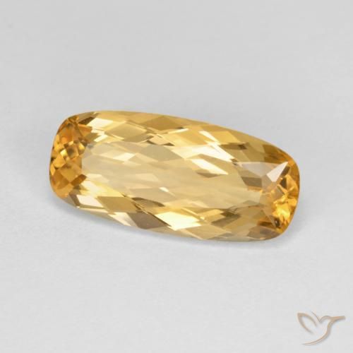 9,17 ctw natürlicher gold-orange Kaiserlicher Topas, Kissen, VVS