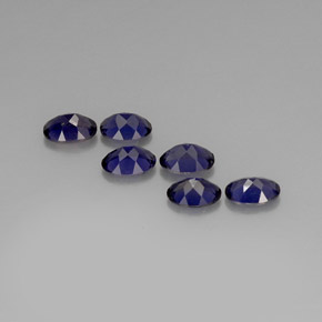  ct natürliche blauer Iolith-Edelsteine, Oval Schliff, VS