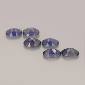  ct natürliche blauer Iolith-Edelsteine, Oval Schliff, VS