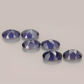  ct natürliche blauer Iolith-Edelsteine, Oval Schliff, VS