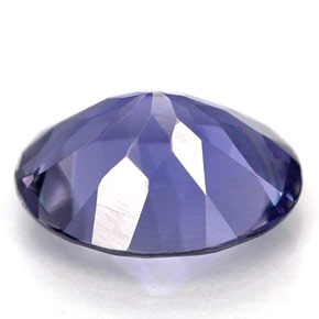 1,39 ctw natürlicher blauer Iolith, Oval Schliff, VS