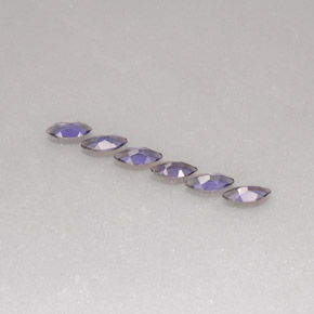 ct natürliche blauer Iolith-Edelsteine, Marquise, VS