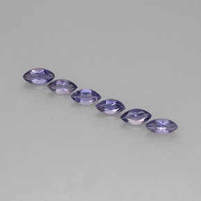  ct natürliche blauer Iolith-Edelsteine, Marquise, VS