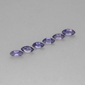  ct natürliche blauer Iolith-Edelsteine, Marquise, VS