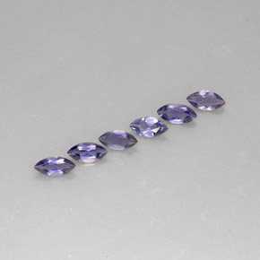  ct natürliche blauer Iolith-Edelsteine, Marquise, VS
