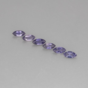  ct natürliche blauer Iolith-Edelsteine, Marquise, VS