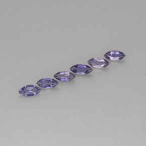  ct natürliche blauer Iolith-Edelsteine, Marquise, VS