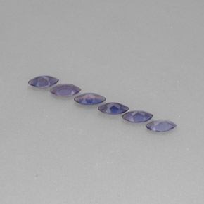  ct natürliche blauer Iolith-Edelsteine, Marquise, VS