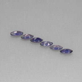 ct natürliche blauer Iolith-Edelsteine, Marquise, VS