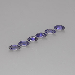  ct natürliche blauer Iolith-Edelsteine, Marquise, VS