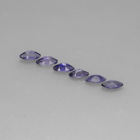  ct natürliche blauer Iolith-Edelsteine, Marquise, VS