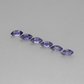  ct natürliche blauer Iolith-Edelsteine, Marquise, VS