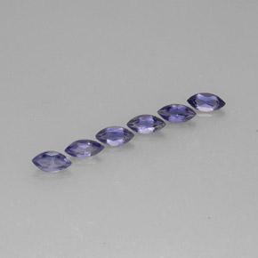  ct natürliche blauer Iolith-Edelsteine, Marquise, VS