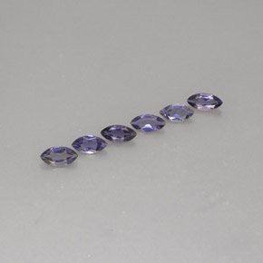  ct natürliche blauer Iolith-Edelsteine, Marquise, VS