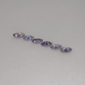  ct natürliche blauer Iolith-Edelsteine, Marquise, VS