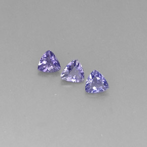  ct natürliche violetter Iolith-Edelsteine, Trillion, VS