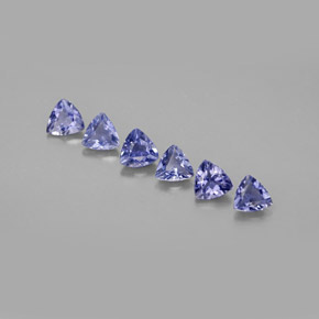  ct natürliche blauer Iolith-Edelsteine, Trillion, VS