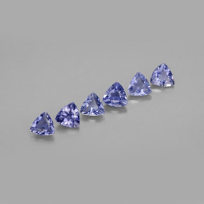  ct natürliche blauer Iolith-Edelsteine, Trillion, VS