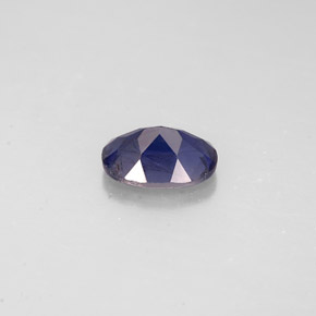 0,67 ctw natürlicher blauer Iolith, Oval Schliff, VS