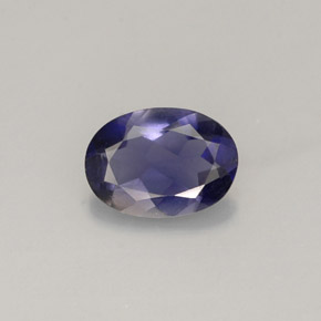 0,56 ctw natürlicher violetter Iolith, Oval Schliff, VS