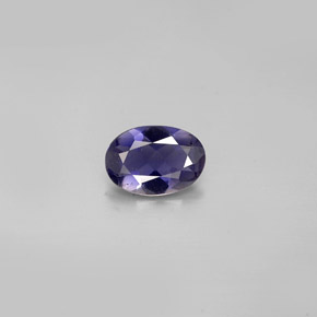 0,47 ctw natürlicher blauer Iolith, Oval Schliff, VS