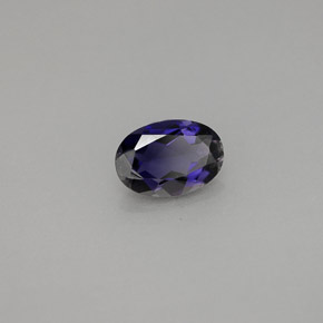 0,53 ctw natürlicher violetter Iolith, Oval Schliff, VS