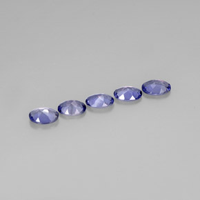  ct natürliche blauer Iolith-Edelsteine, Oval Schliff, VVS-VS