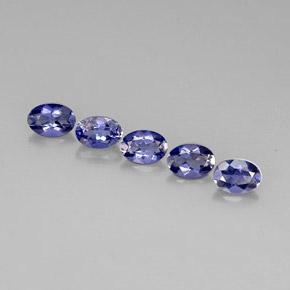  ct natürliche blauer Iolith-Edelsteine, Oval Schliff, VS