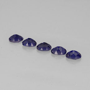  ct natürliche blauer Iolith-Edelsteine, Oval Schliff, VS