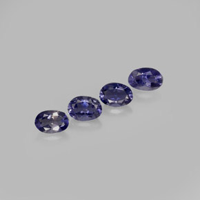  ct natürliche blauer Iolith-Edelsteine, Oval Schliff, VVS-VS