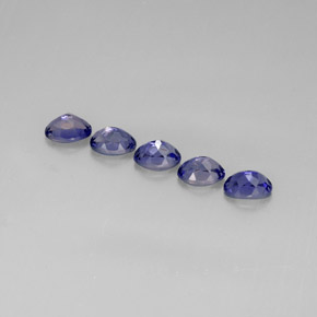  ct natürliche blauer Iolith-Edelsteine, Oval Schliff, VS