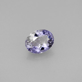 0,75 ctw natürlicher violetter Iolith, Oval Schliff, VS