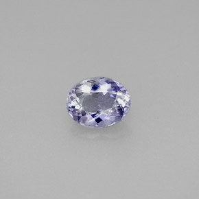 0,54 ctw natürlicher violetter Iolith, Oval Schliff, VS