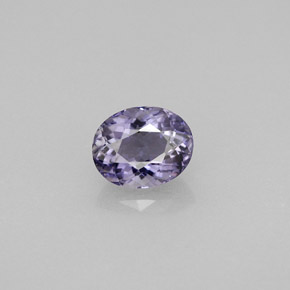 0,73 ctw natürlicher blauer Iolith, Oval Schliff, VS