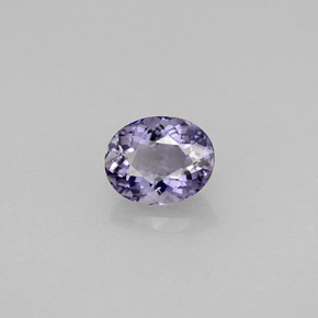 0,73 ctw natürlicher blauer Iolith, Oval Schliff, VS