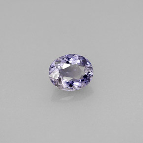 0,52 ctw natürlicher blauer Iolith, Oval Schliff, VS-SI
