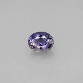 0,52 ctw natürlicher violetter Iolith, Oval Schliff, VS