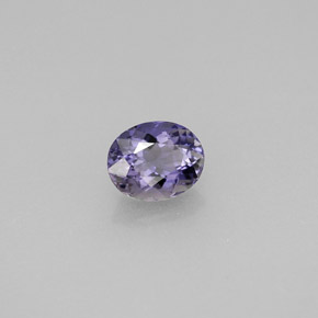 0,52 ctw natürlicher violetter Iolith, Oval Schliff, VS