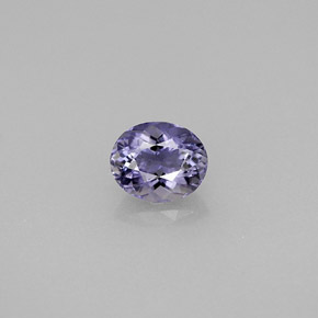 0,49 ctw natürlicher violetter Iolith, Oval Schliff, VS