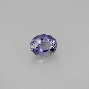 0,49 ctw natürlicher violetter Iolith, Oval Schliff, VS
