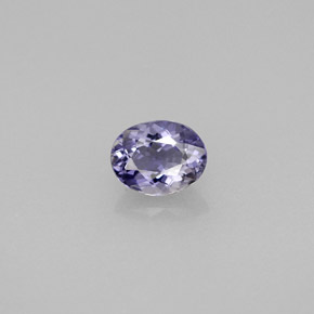 0,47 ctw natürlicher violetter Iolith, Oval Schliff, VS