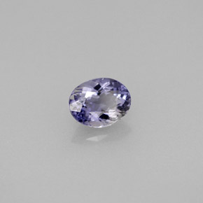 0,47 ctw natürlicher violetter Iolith, Oval Schliff, VS