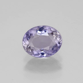 0,70 ctw natürlicher violetter Iolith, Oval Schliff, VVS-VS