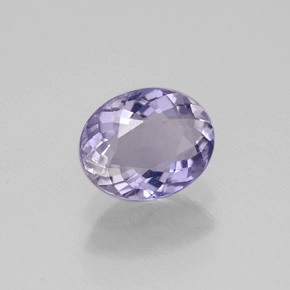 0,70 ctw natürlicher violetter Iolith, Oval Schliff, VVS-VS