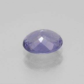 0,70 ctw natürlicher violetter Iolith, Oval Schliff, VVS-VS