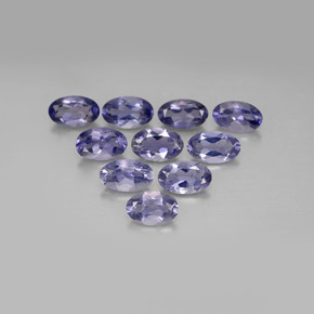  ct natürliche blauer Iolith-Edelsteine, Oval Schliff, VS
