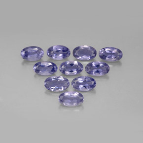 ct natürliche blauer Iolith-Edelsteine, Oval Schliff, VS