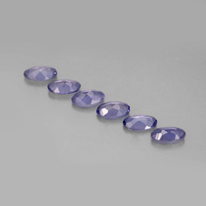  ct natürliche blauer Iolith-Edelsteine, Oval Schliff, VS