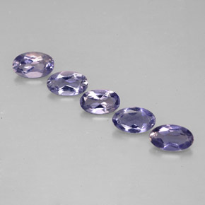  ct natürliche blauer Iolith-Edelsteine, Oval Schliff, VS