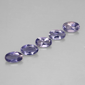 ct natürliche blauer Iolith-Edelsteine, Oval Schliff, VS